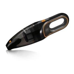 Philips Håndstøvsuger Mini Vac FC6149 - vacuum cleaner - cordless - handheld - deep black with orange accents