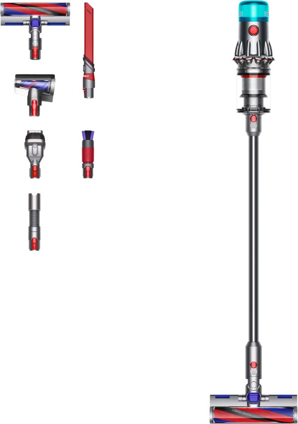 Dyson V12 Origin stangstøvsuger 492711-01 (nikkel/jern)