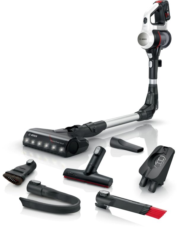 Bosch BCS711XXL Genopladelig støvsuger Unlimited 7. Ledningsfri. Poseløs. 0,3L. Hvid