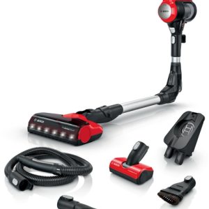 Bosch Genopladelig støvsuger Unlimited 7 ProAnimal Rød BBS711ANM