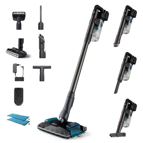 Philips 8000 series XC8055/01 Trådløs Støvsuger. Deep Petrol