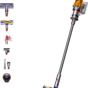 Dyson V12 Detect Slim Absolute Guld/Jern (2023) Støvsuger Pind/håndholdt 150W 0.35liter