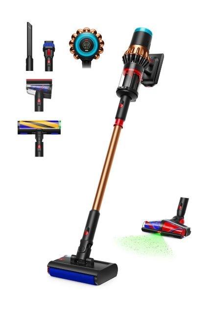 Dyson V16 Piston Animal Submarine - 2-i-1 ledningsfri støvsuger, 900 W, sort/kobber